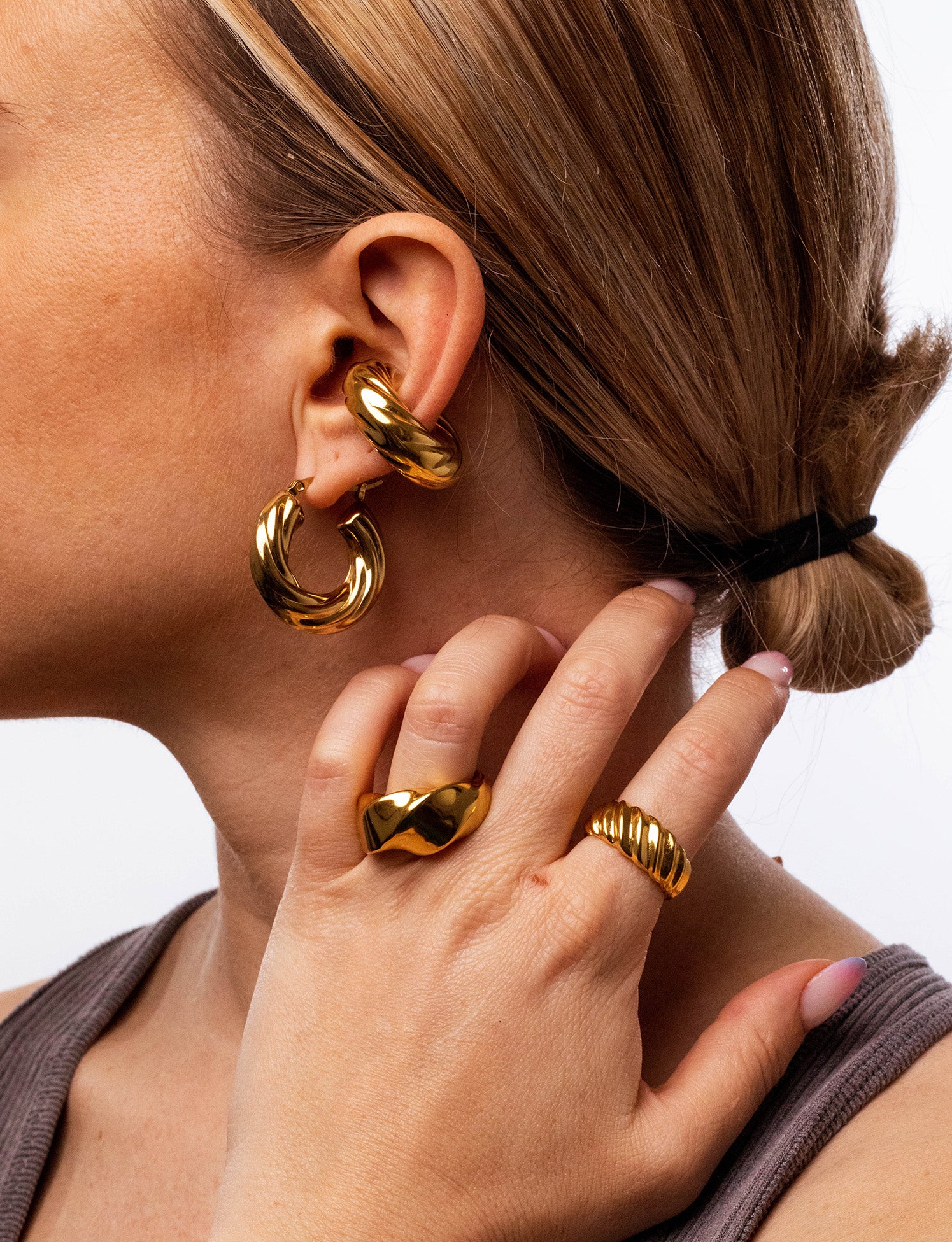 Orecchino Cuff Braid - Image 4